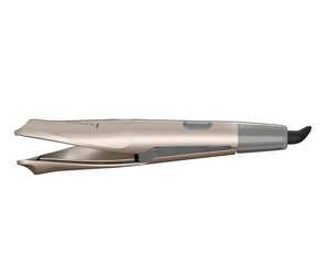 lot 4193 image: Remington Pro 1 Multi-Styler with Twist & Curl Technology, Straightener and Curling Iron in one tool, Color Care Protection, Champagne - Retail $49