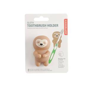 lot 4269 image: Kikkerland Sloth Toothbrush Holder - Retail $10