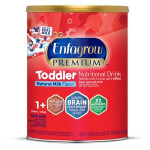 lot 4302 image: Enfagrow Premium Toddler Next Step Milk Drink Powder, Natural Milk Flavor, 36.6 Oz. Best By Feb. 2026 - Retail $130