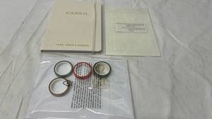 lot 6968 image: Goal Setting Journal with Washi Tape Set