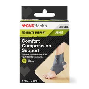 lot 6981 image: CVS Health Ankle Comfort Compression Support