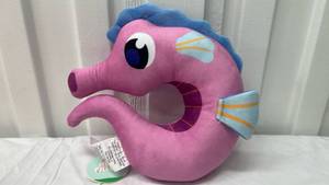 lot 7005 image: Pink Seahorse Neck Pillow