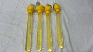 lot 7009 image: Yellow Chick Bubble Wand Set - Pack of 4