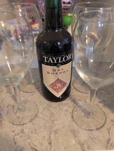 lot 2410 image: Taylor New York Dry Sherry Wine