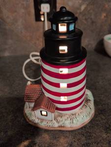 lot 2444 image: Lefton Collection West Quoddy Head Illuminated Lighthouse