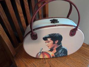 lot 2451 image: Elvis Presley Round Handbag