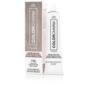 lot 1302 image: COLORCHARM Permanent Cream Toner  Neutralize Brass  Free of Animal-Derived Ingredients, Parabens &amp Gluten Free  T16 Polar Ice  2 oz