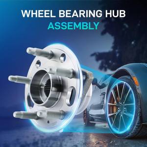 lot 1310 image: FrontRear Wheel Bearing Hub Assembly for 2013-2015 Chevy Malibu, 2014-2017 Chevy Impala, 2010-17 Equinox, GMC Terrain, Cadillac CTSXTS, Buick Lacrosse Regal, Saab, 5 Lugs wABS - Retail $93