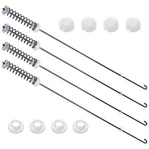 lot 1362 image: 4PCS Washer Suspension Rods Fit for Maytag Whirlpool Amana MVWC200BW1 WTW4616FW2 RTW4641BQ0 NTW4516FW3 WTW4800BQ1 WET4027HW0 - Retail $33