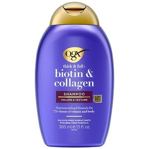 lot 1388 image: OGX Thick and Full  Biotin and Collagen Volumizing Shampoo  13 fl. oz