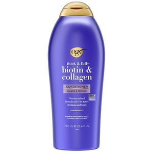 lot 1415 image: OGX Thick & Full Biotin & Collagen Salon Size Conditioner for Thin Hair - 25.4 fl oz