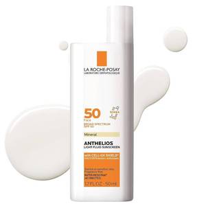 lot 1436 image: La Roche-Posay Anthelios Mineral Ultra-Light Face Sunscreen SPF 50, Zinc Oxide Sunscreen for Face, 100% Mineral Sunblock, Oil Free for Sensitive Skin, Daily Sun Protection - Retail $37