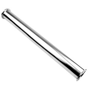 lot 1457 image: Beduan Sanitary Tri Clamp Tube, 24 Length Spool Tube Stainless Steel Seamless Round Tubing with 2 inch Tri Clamp 64mm Ferrule Flange - Retail $38