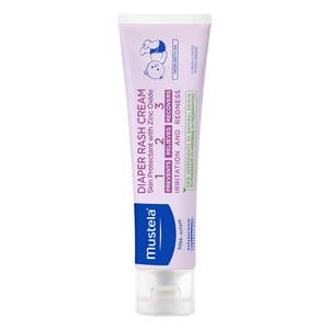 lot 1480 image: Mustela-Baby Diaper Rash Cream 123 - Skin Protectant with Zinc Oxide - Fragrance Free & Paraben Free - with 98% Natural Ingredients - 3.8 Oz, White - Retail $14