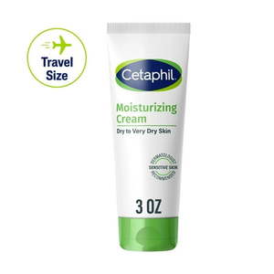 lot 1481 image: Cetaphil Travel Size Moisturizing Cream for Very Dry to Dry Skin  Unscented  3 oz - Retail $14
