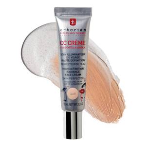 lot 1601 image: Erborian Color Correcting CC Cream with Centella Asiatica, Fair (Clair) - Light Multi-Purpose Facial Concealer with Illuminating Finish Soothes & Hydrates - SPF Korean Skincare Skin Perfector - 0.5 Oz
