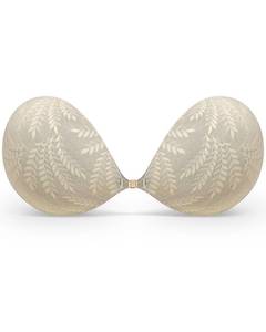 lot 1605 image: Niidor Adhesive Bra Sticky Bra Strapless Backless Invisible Push Up Bras for Women,Comfort Fit for Backless Dresses, Tops & Wedding Deep Nude