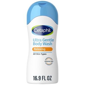 lot 1624 image: Cetaphil Ultra Gentle Relaxing Body Wash  For All Skin Types  Marigold Extract  16.9 oz