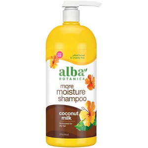 lot 1627 image: Alba Botanica More Moisture Shampoo  Coconut Milk  32 fl. oz.