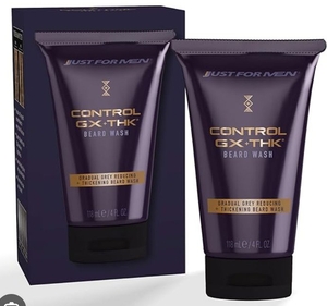 lot 1656 image: Just For Men Control GXTHK Beard Wash 4 Oz