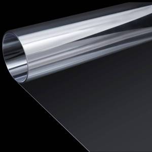 lot 1666 image: Beeveer 36 x 96 Inch Extra Large PET Plexiglass Sheets Roll, Transparent Clear Flexible Plastic Sheet for Craft, Picture Frames, Sign Blank, DIY Display Project, Protective Barriers Retail- $90