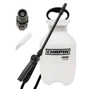 lot 1722 image: Chapin USA 20004 Pump Sprayer, 1 Gallon, Lawn and Garden, Hand Pressurized, Anti-Clog Filter, Adjustable Spray Nozzle, Spraying Plants, Watering, Weeds, Fertilizer and Pests, Translucent