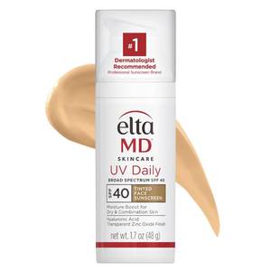 lot 1735 image: EltaMD UV Daily Tinted SPF 40 Face Sunscreen Moisturizer with Zinc Oxide, Tinted Daily Face Moisturizer with SPF, Sunscreen for Dry Skin,1.7 oz Pump