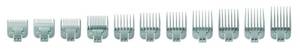 lot 1745 image: Andis Snap-On Blade Attachment Combs - Suitable for Hair Clipper Trimmer, Professional Use, Easy Clean, Long-Lasting - Sizes, 0, 0.5, 1, 1.5, 2, 3, 4, 5, 6, 7, 8 - 11Piece Set, Gray