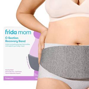 lot 1747 image: Frida Mom C-Section Hot & Cold Therapy Belly Binder, C-Section Recovery Must Have Belly Band, Incision Protector, for Post-Op & Swelling, Postpartum Essentials, After Birth Brace, Abdominal Binder