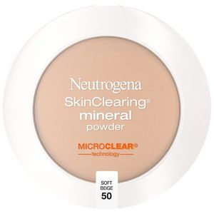 lot 1769 image: Neutrogena SkinClearing Mineral - Soft Beige  POWDER