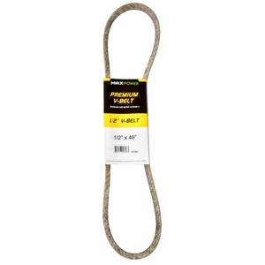 lot 1905 image: Maxpower 347483 Premium Belt Reinforced with Kevlar Fiber Cords, 12 x 40