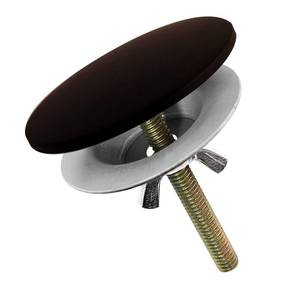 lot 1990 image: Westbrass 2 Kitchen Sink Hole Cover, Oil Rubbed Bronze, D202-12