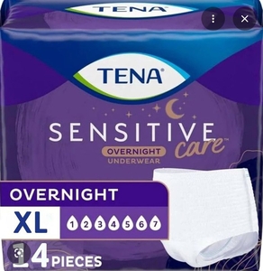 lot 2011 image: TENA Sensitive Care Overnight XL Protective Underwear