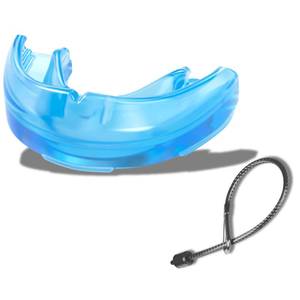 lot 2039 image: Shock Doctor Mouth Guard for Braces, Blue, Adult