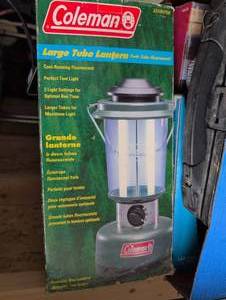 lot 25 image: Coleman 290 Dual Fuel Lantern