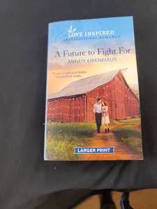 lot 1720 image: Love Inspired Romance Books - Set of 7 Large Print Titles