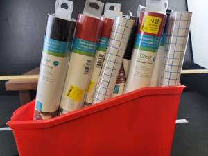 lot 1727 image: Cricut Premium Vinyl Removable Matte Roll