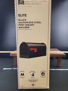 lot 1734 image: Architectural Mailboxes Elite and Pacifica Post Set