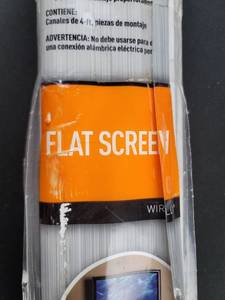 lot 1738 image: Flat Screen TV Cord Cover Channel