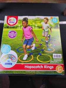 lot 1740 image: Play Day Hopscotch Rings Set