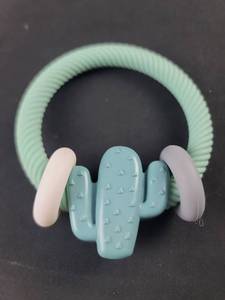 lot 1755 image: Cactus Teething Ring Baby Toy