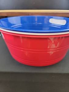 lot 1926 image: Handy Tub Multi-Purpose Storage Containers - Set of 3