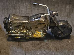 lot 1502 image: Avon Super Cycle Sports Rally Glass Motorcycle with Box