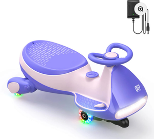 lot 34717 image: FanttikRide N7 Pro 12V Electric Wiggle Car with Pedal - Retail $149