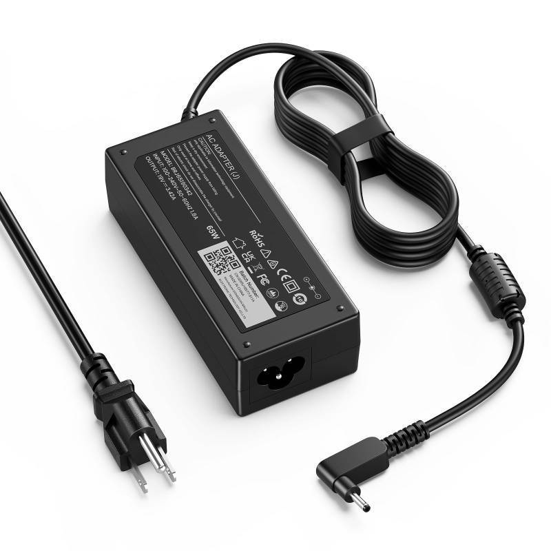 lot 54173 image: Chromebook Charger Compatible with Acer C720C740CB5-571C910 CB3-431 & CB3-532 Spin 35 Switch Alpha 12 Aspire R13R15 65W45W Replacement - Retail $12