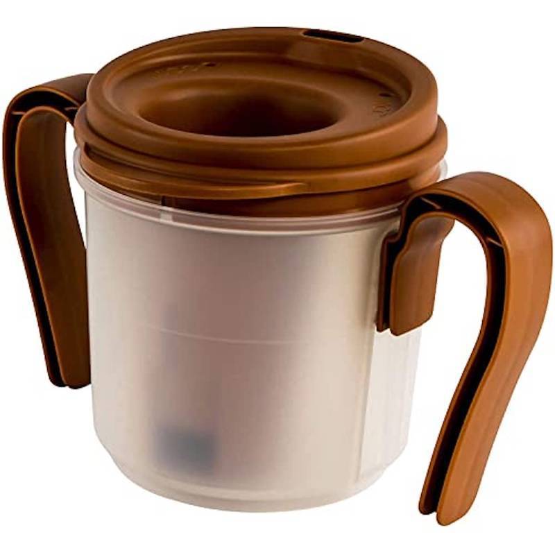 lot 14477 image: Regulating Drinking Cup, Dispenses 10cc of Liquid Each time the Cup is Put Down and Lifted - Retail $43