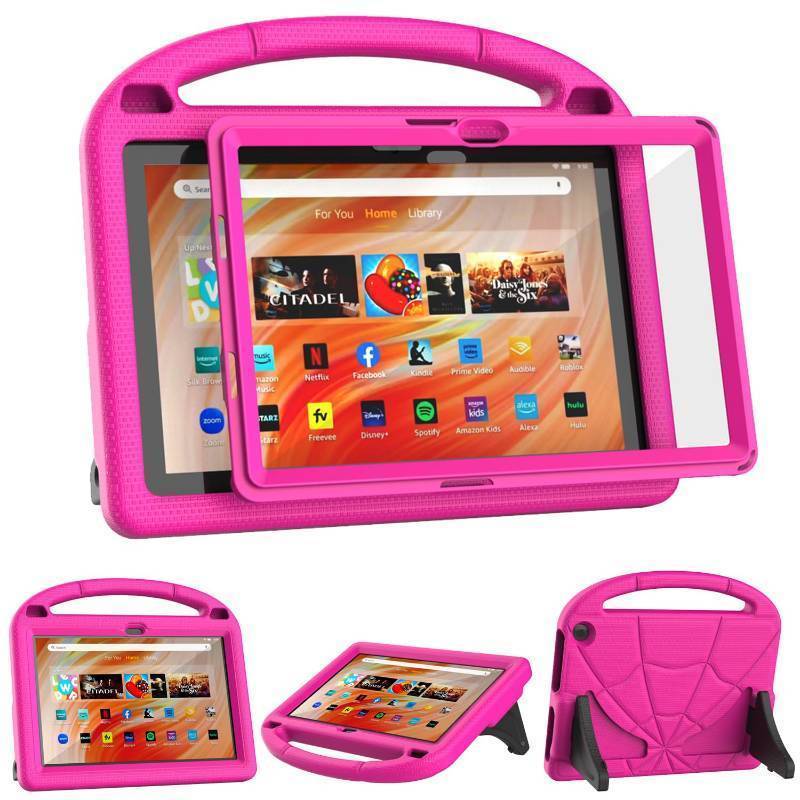 lot 14680 image: 10.1 in Tablet Case for Kids(1311th Gen, 20232021 Released), Not Suitable for TCL Onn 10.1 inch Tablets -Lightweight Shockproof Kids Friendly Case with Screen Protector Handle Stand - Retail $19