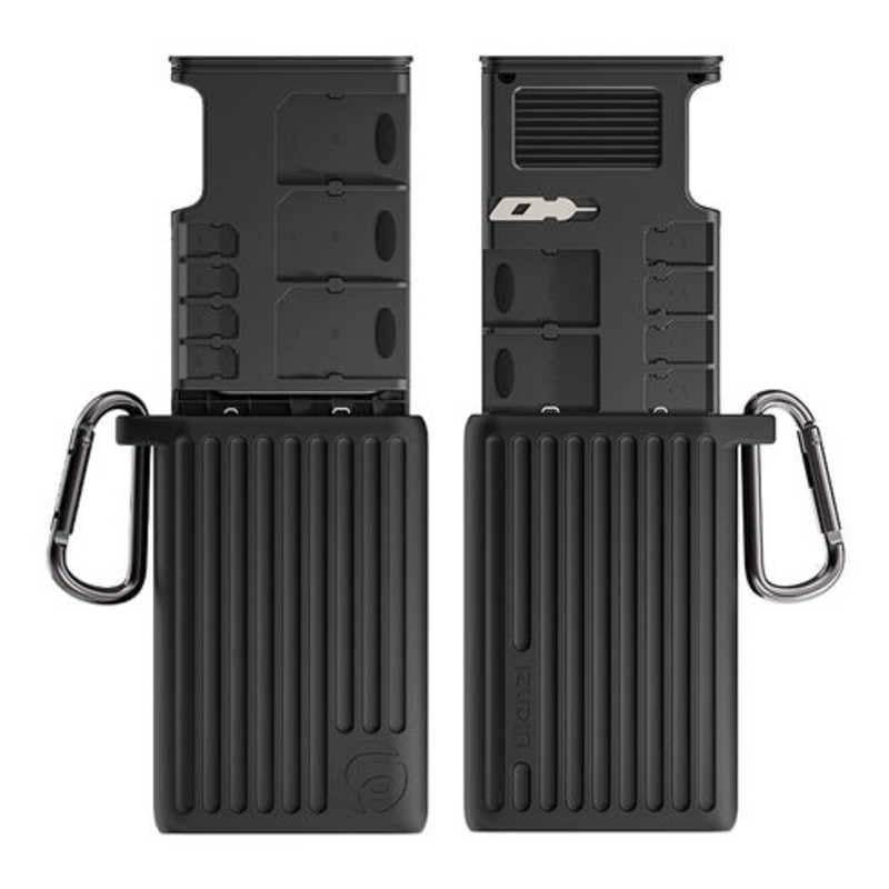 lot 14695 image: High-Speed SD Card Reader Case, USB 3.2, 2 in 1 SDMicro SD Card Reader Holder, Waterproof Case, Type-C SDTF Card Storage Case for iPhoneAndroid, Action Cameras - Retail $60