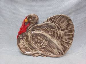 lot 376 image: Ceramic Turkey Platter