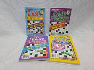 lot 385 image: PennyPress Easy Crosswords Magazine Bundle 2015